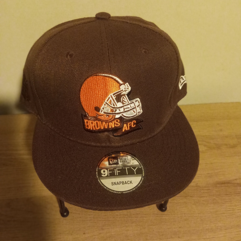 AFC Cleveland Browns NFL New Era Snapback Hat ~ Free Shipping! ☆